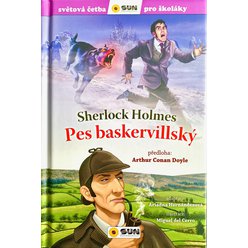 Pes baskervillský  -  Sherlock Holmes (edice Světová četba pro školáky)