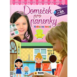 Kniha na hraní - domeček pro panenky