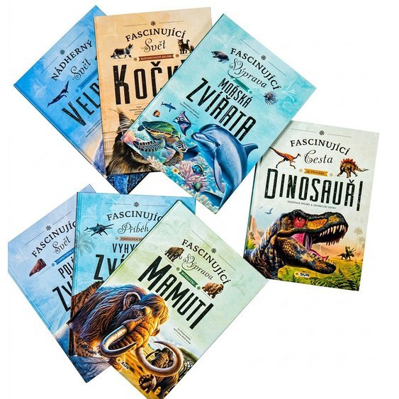 Fascinující série úžasných obrazových knih