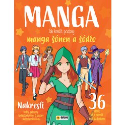 Manga - Jak kreslit postavy šonen a šodžo