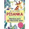 Písanka napiš a smaž A4 – drážkované linky a pero s mizejícím inkoustem pro předškoláky