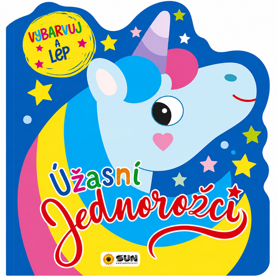 ÚŽASNÍ JEDNOROŽCI - Vybarvuj a lep