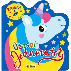ÚŽASNÍ JEDNOROŽCI - Vybarvuj a lep