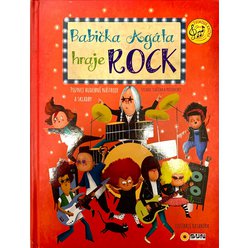 Zvuková knížka - Babička Agáta hraje Rock  - kniha pro malé muzikanty