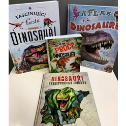 Dinosauři - poznej pravěké obry  - extra balík knih pro milovníky dinosaurů