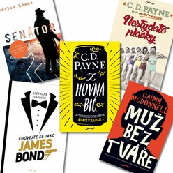 sada 5 humoristických románů