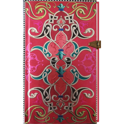 Boncahier - červenozlatý - Luxusní zápisník