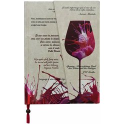 Luxusní zápisník - Boncahier - Víno - citáty Grand reserva