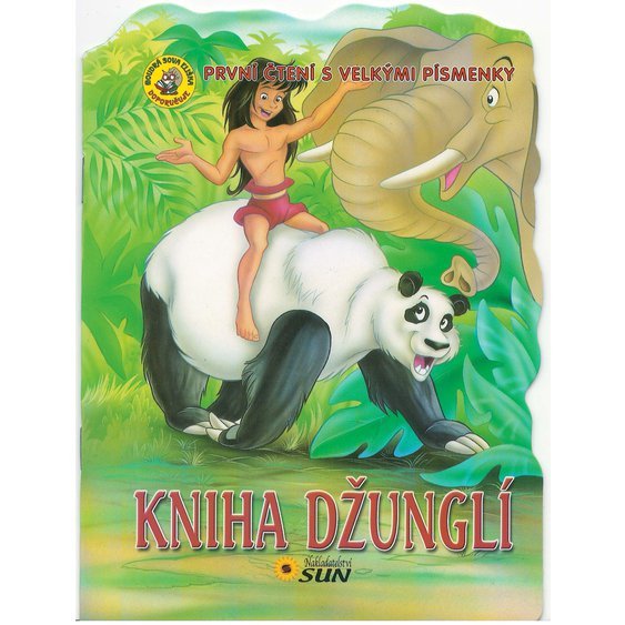 Kniha džunglí - První čtení s velkými písmenky