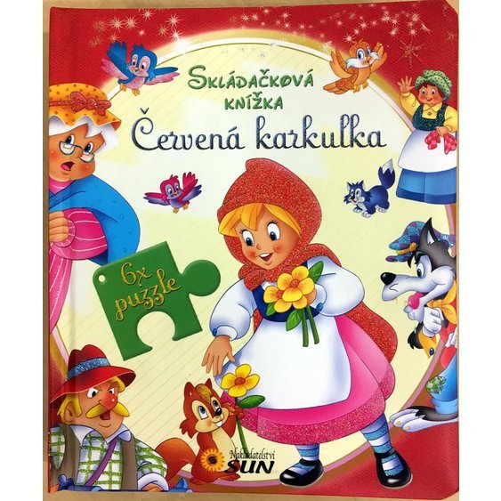 Skládačková knížka: Červená karkulka