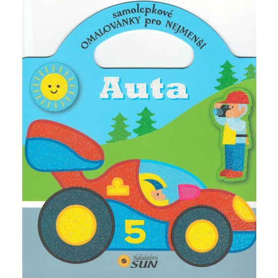 Auta - Samolepkové omalovánky pro nejmenší