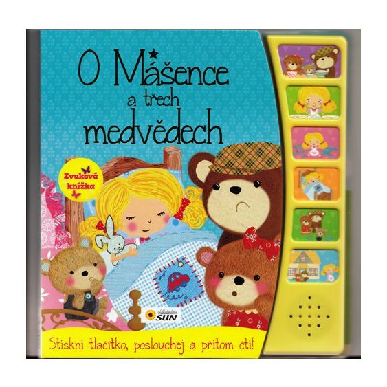 Zvuková knížka - O MÁŠENCE A TŘECH MEDVĚDECH