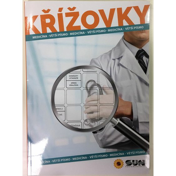 KŘÍŽOVKY MEDICÍNA 128 stran zábavy