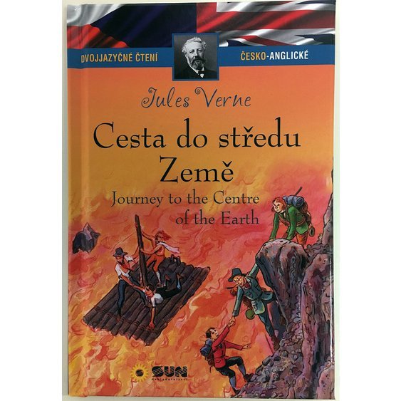 Cesta do středu země (Dvojjazyčné čtení česko-anglické )