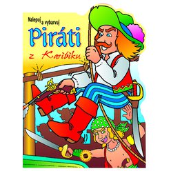 Piráti z Karibiku - nalepuj a vybarvuj