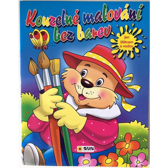 Kouzelné malování bez barev (medvídek )