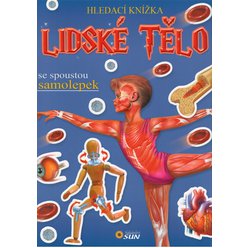 HLEDACÍ KNÍŽKA - LIDSKÉ TĚLO se spoustou samolepek