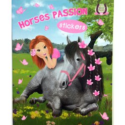 Horses passion - omalovánky a samolepky - Milujeme koníky I.