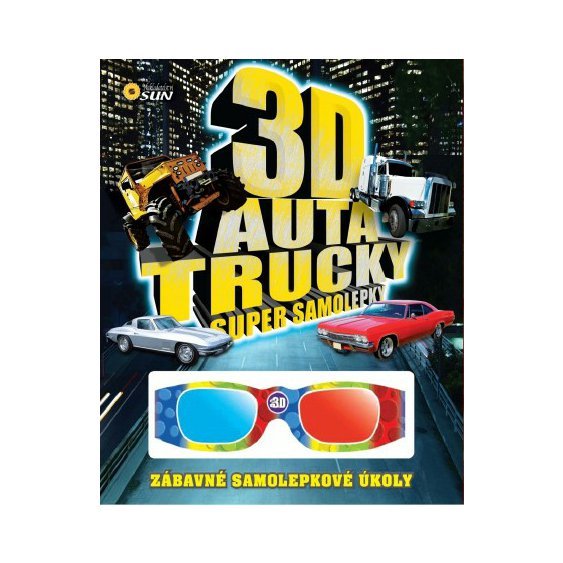 3D Auta, trucky - Super samolepky
