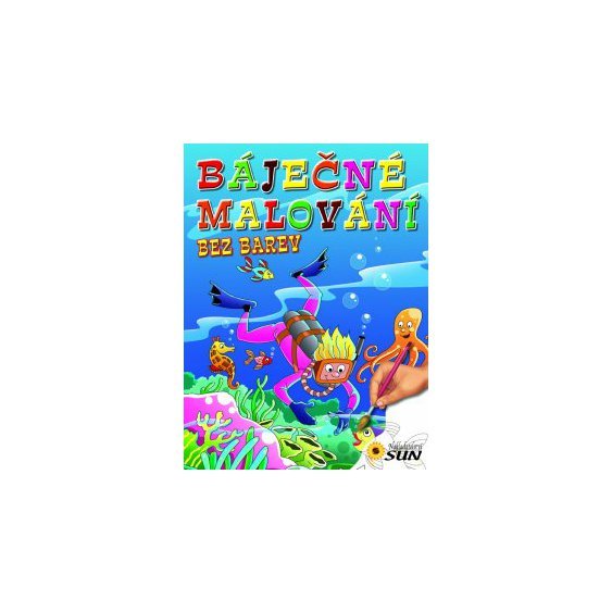Báječné malování bez barev (modré)