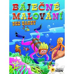 Báječné malování bez barev (modré)