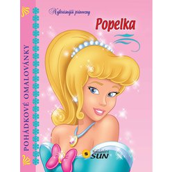 Popelka - Nejkrásnější princezny (Pohádkové omalovánky)