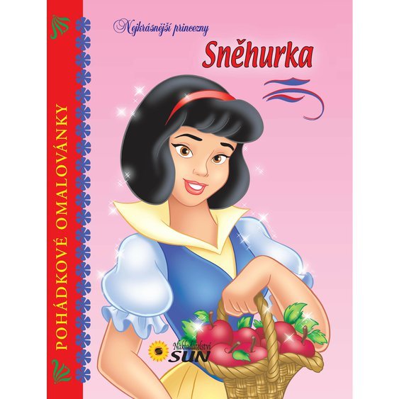 Sněhurka - Nejkrásnější princezny (Pohádkové omalovánky)
